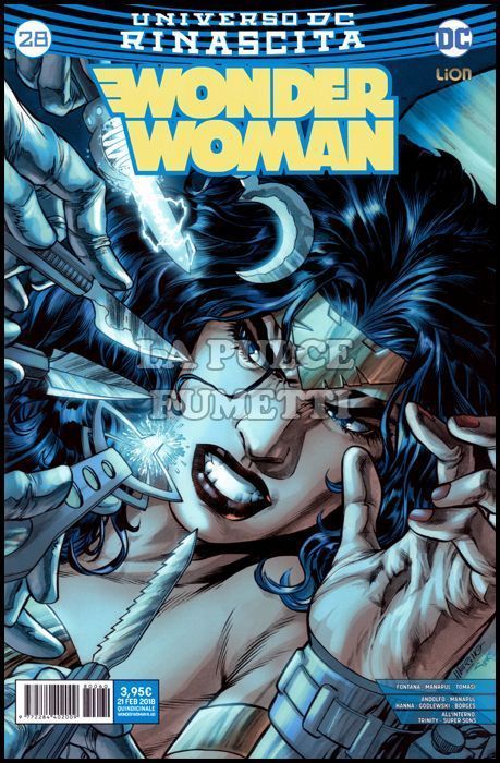 SUPERMAN L'UOMO D'ACCIAIO # 60 - WONDER WOMAN 28 - RINASCITA